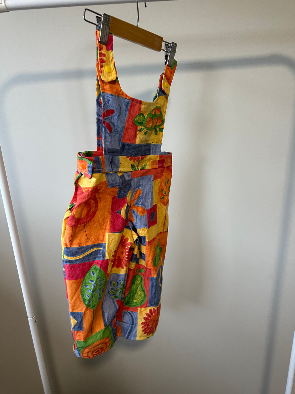 Bright overalls