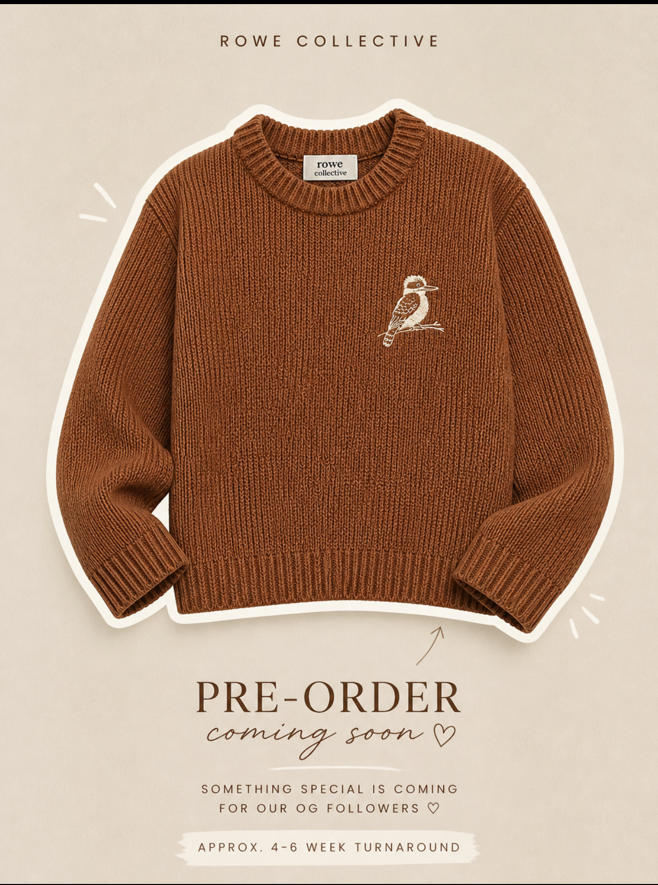 Bushland Knit — Kookaburra